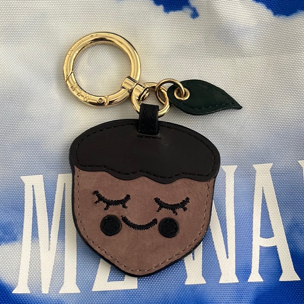 MZ Wallace rare Acorn key ring/ purse charm